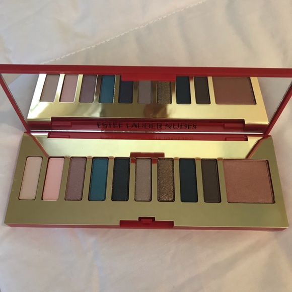 2 Palettes of Estee Lauder Eye and Cheek Palette Nude/Glam - Picture 4 of 6
